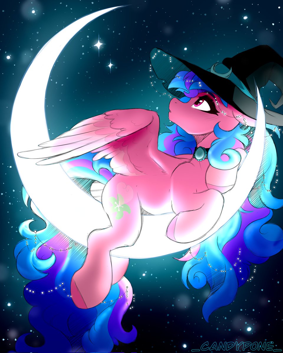 Drawing for the spooky season! 

(And a final slap in the face to art block. Back to the commission grind)