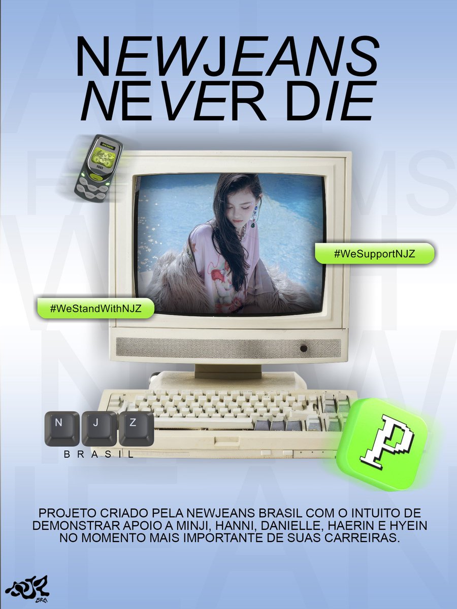 Toda sorte do mundo para nossas meninas ❤️

NEWJEANS NEVER DIE
#WeSupportNJZ
#WeStandWithNJZ
<a href="/NEWJEANSBR/">NEWJEANS BRASIL</a>