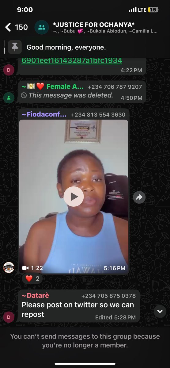 obianuju_pc's tweet image. This is so wrong! 

Obidi is not at fault here… listen to the voice notes 

The family gave her the go ahead to open the gofund me… (she’s not even the one who opened it) 

This is just so unfair! 

Nigerians can’t be helped.