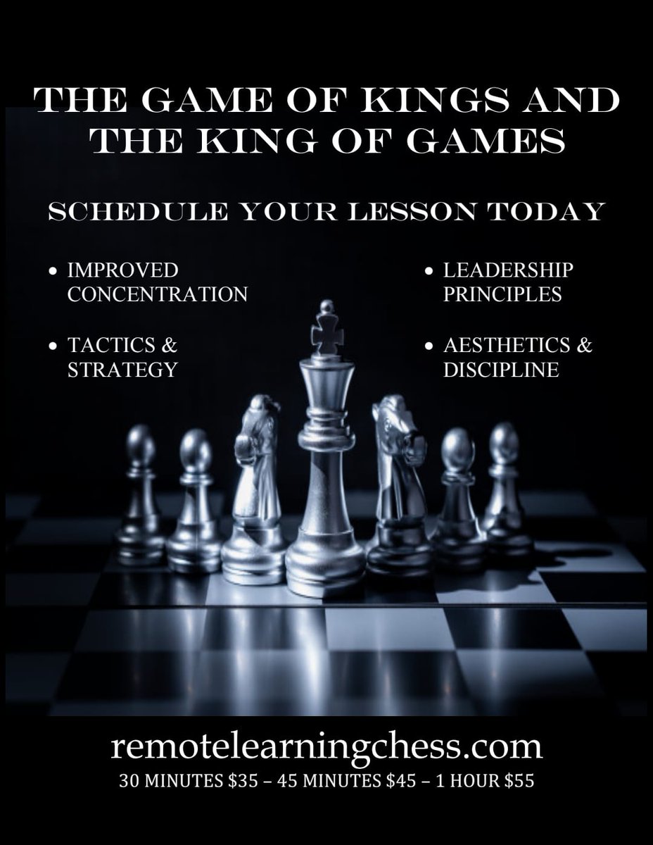 Contact me for chess lessons TODAY!
#stoptheshots for a discount ✅