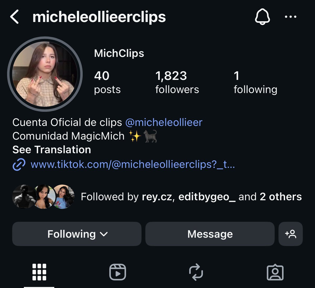 ljyn_0's tweet photo. Michelle’s alternate accounts

TIKTOK: https://t.co/O0FHzUkOcN?
YOUTUBE: https://t.co/eFfQFCTK18
INSTAGRAM: https://t.co/ixyvmHmHuY https://t.co/eXjl0Nx8bH