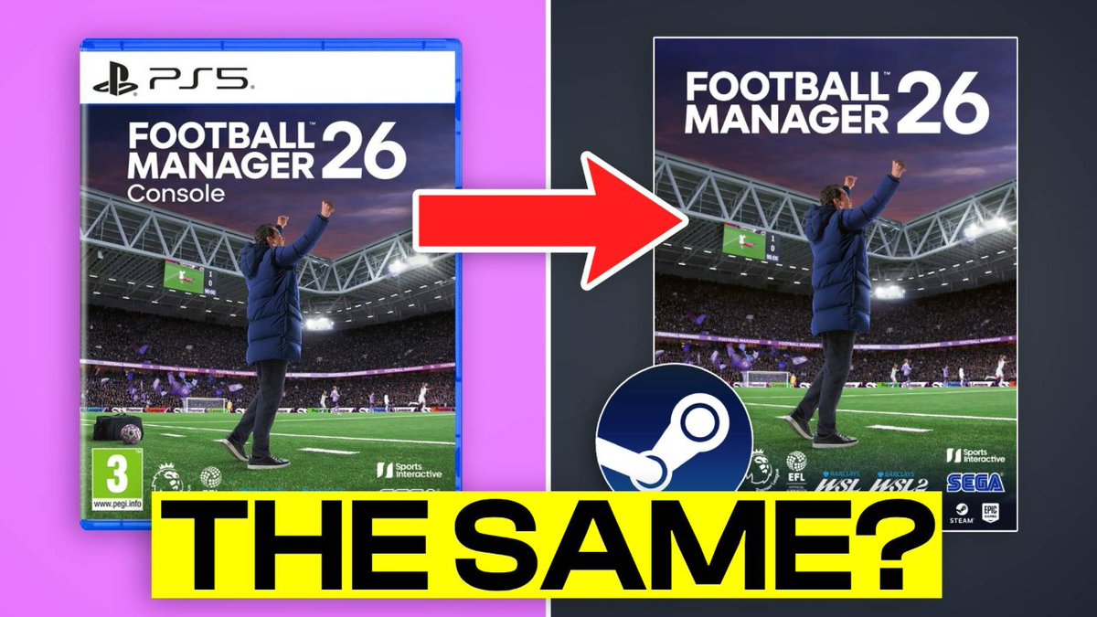 🚨🚨🚨 New Video🚨🚨🚨

First look at #FM26 Console, we finally know why we haven't seen anything yet!

Is FM26 Console, PC's biggest rival?

Link to video
youtu.be/yqNf8P_VPMI