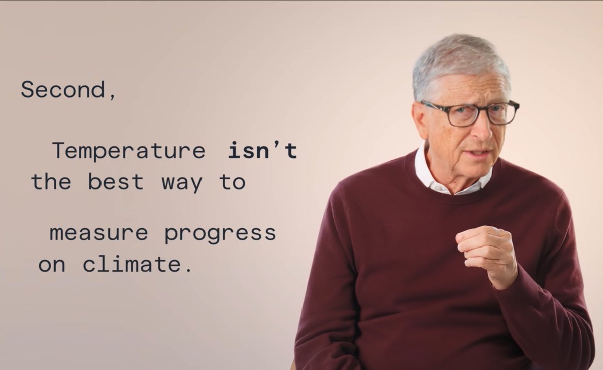 Revkin's tweet image. One of the most valuable points @billgates makes is this: "Temperature isn't the best way to measure progress on climate." Lots more on #sustainwhat:  revkin.substack.com/p/cutting-carb… Back when I interviewed him in Seattle in 2016 his climate work was almost all emissions-focused, rather…