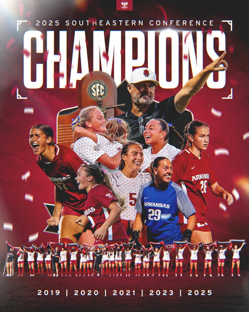 ClassicsEliteSA's tweet image. 🏆 Celebrating CE Alumni making waves at the collegiate level!

Congrats to Camila Palacios and Taylor Tommack on being crowned SEC regular season champions! 👏⚽

Best of luck to Arkansas as the No. 1 seed heading into next week&apos;s SEC Tournament! Let&apos;s go Razorbacks! 🐗🔴