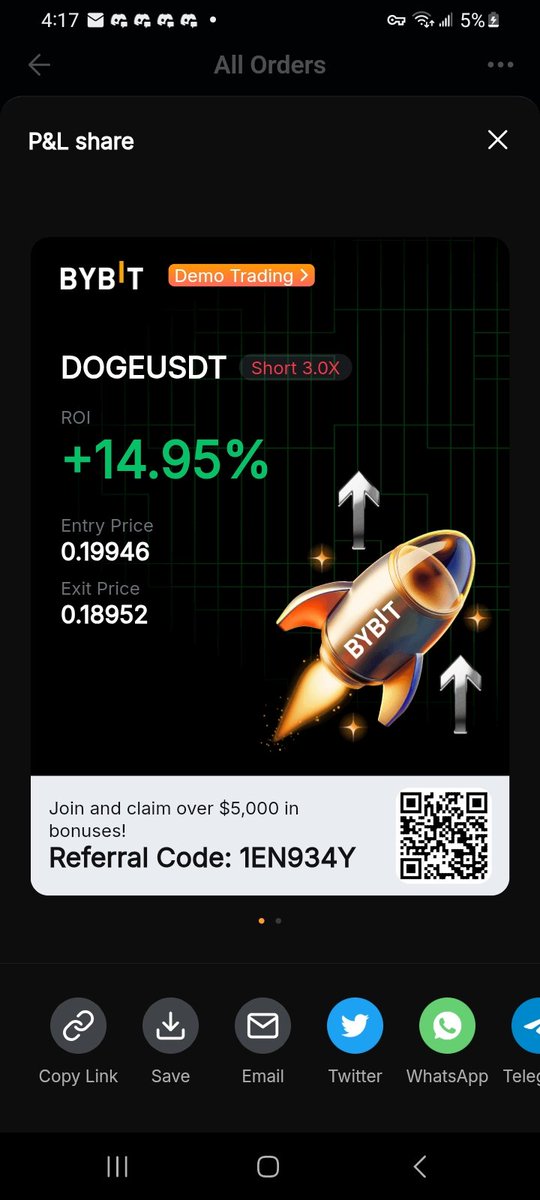 One of my trades hit, and it looks like another green one.