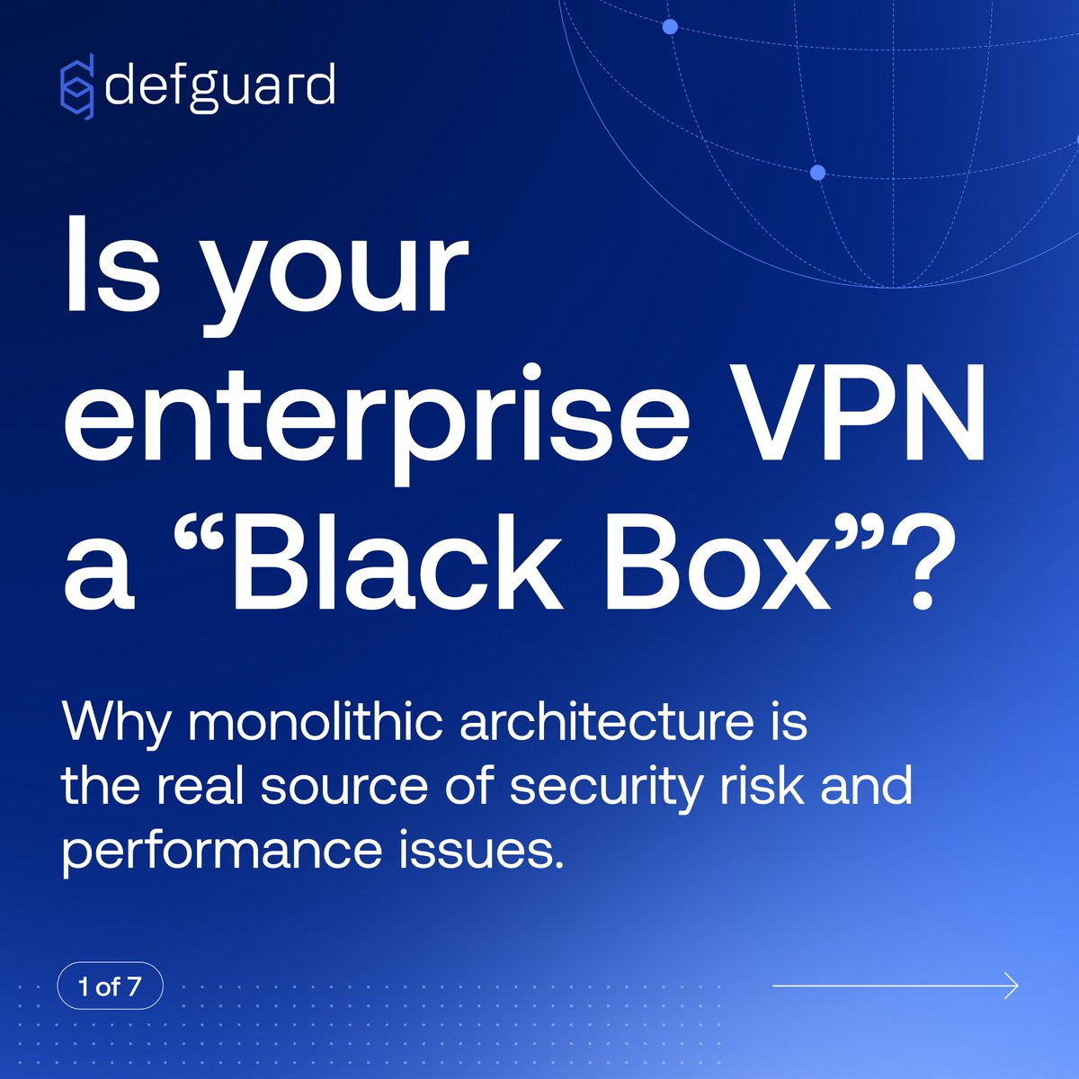 defguard_net's tweet image. Do you actually know what happens inside your VPN?

You can’t secure what you can’t see — and most enterprise VPNs still run on legacy, closed designs.

This thread shows what you risk every time you trust a “Black Box.” 🧵 [1/7]

#VPN #CyberSecurity #Enterprise