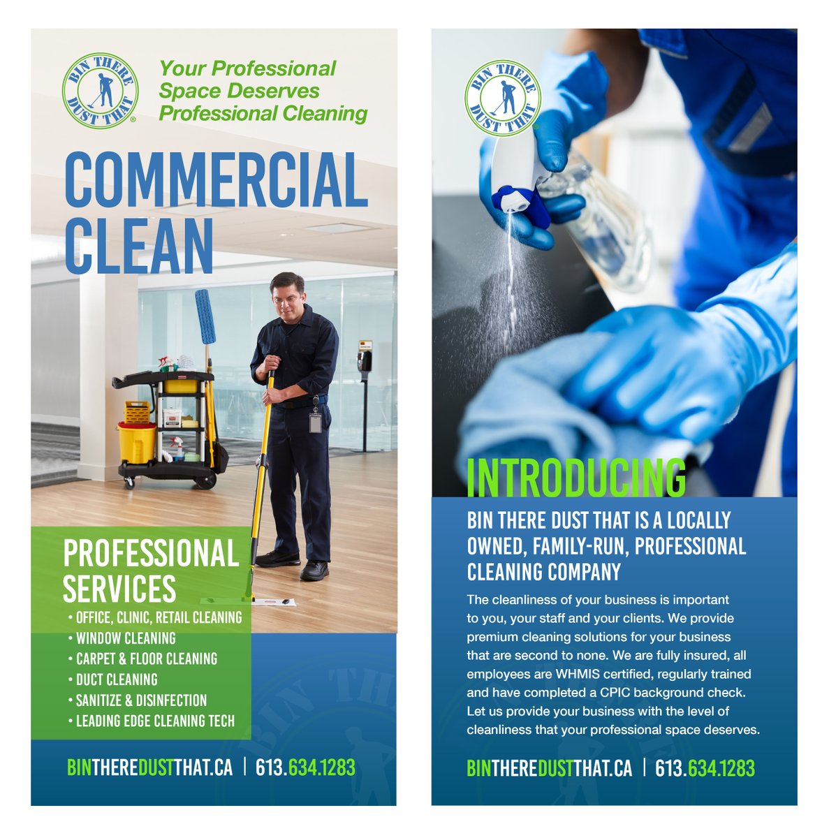 Your professional space deserves professional cleaning. Bin There Dust That has been taking care of business for +20 years in Kingston ON.

Learn more about how <a href="/BTDT2001/">Bin There Dust That</a> can best serve your needs.
bintheredustthat.ca #ygk #kingstonontario #commercialclean