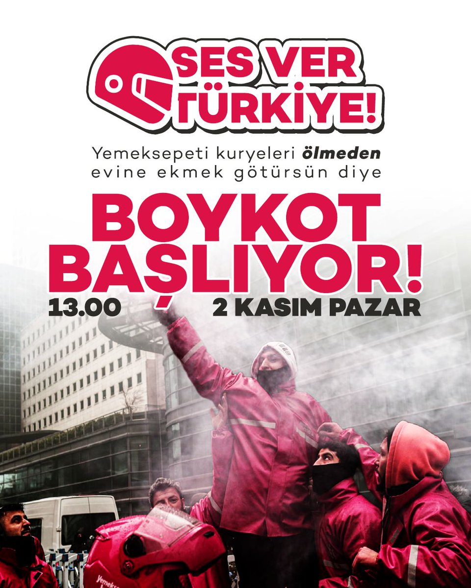 BU DÜZENİ DEĞİŞTİRECEĞİZ!

Haftanın her günü, günde 16 saat çalışıyoruz…
Ama yine de insanca yaşayacak bir ücret elimize geçmiyor.

Taleplerimiz duyulmuyor, emeğimiz görmezden geliniyor!

Bu yüzden tüm Türkiye’yi desteğe çağırıyoruz:
Taleplerimiz Kabul edilene kadar
📅 2