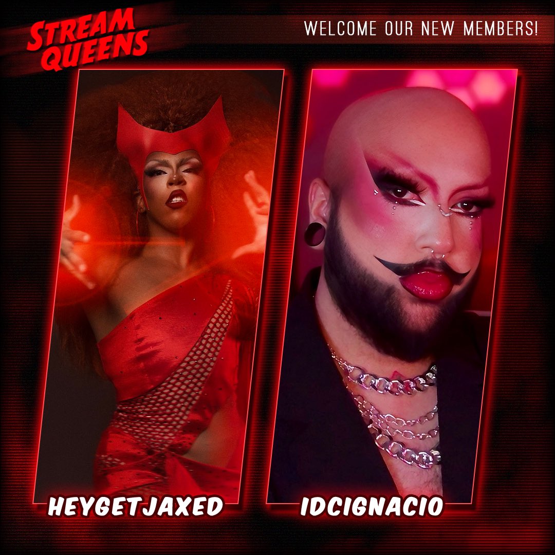 Please welcome to the stage our newest members Jax &amp; <a href="/idcignacio/">Ignacio 🦂</a> 🎉

Follow NOW on Twitch~
✨ twitch.tv/heygetjaxed
✨ twitch.tv/idcignacio