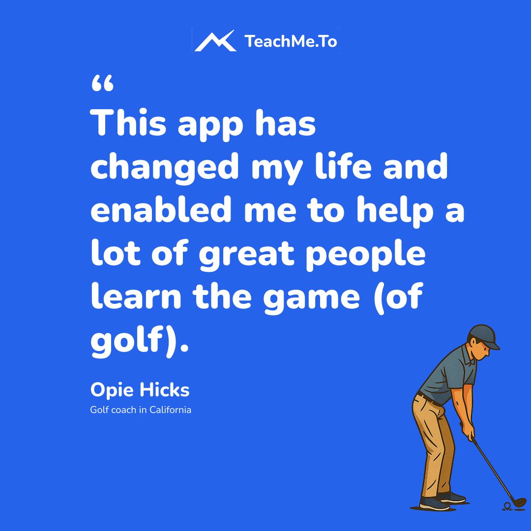 teachmelessons's tweet image. The best coaches don’t just teach they love to teach. ❤️
That energy makes the toughest sport feel effortless.

Comment GOLF and we’ll match you with a coach who gets your game.

#Golf #GolfLessons #LearnGolf #teachmeto