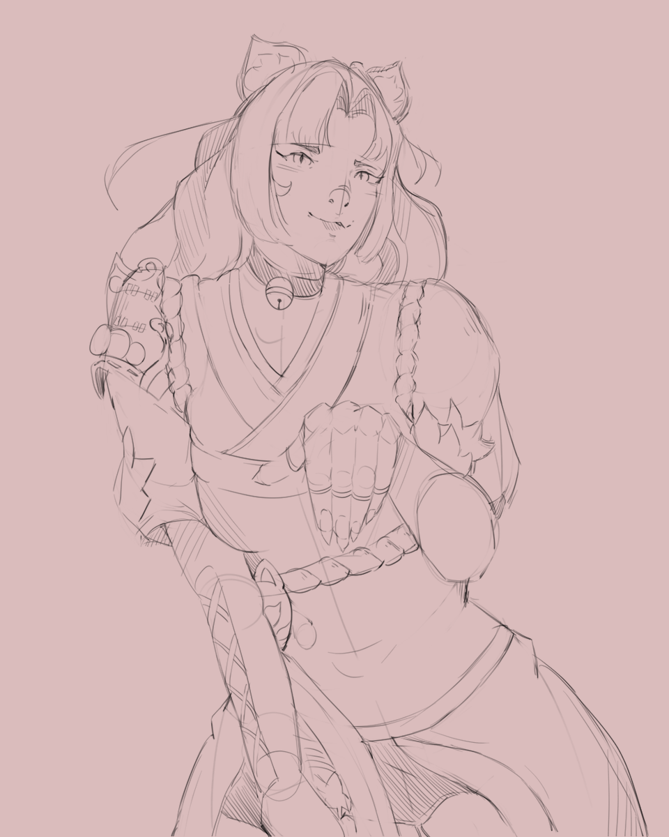 urafflee's tweet photo. finally posting a WIP #ashe #Overwatch2fanart https://t.co/qgmYCONmAT