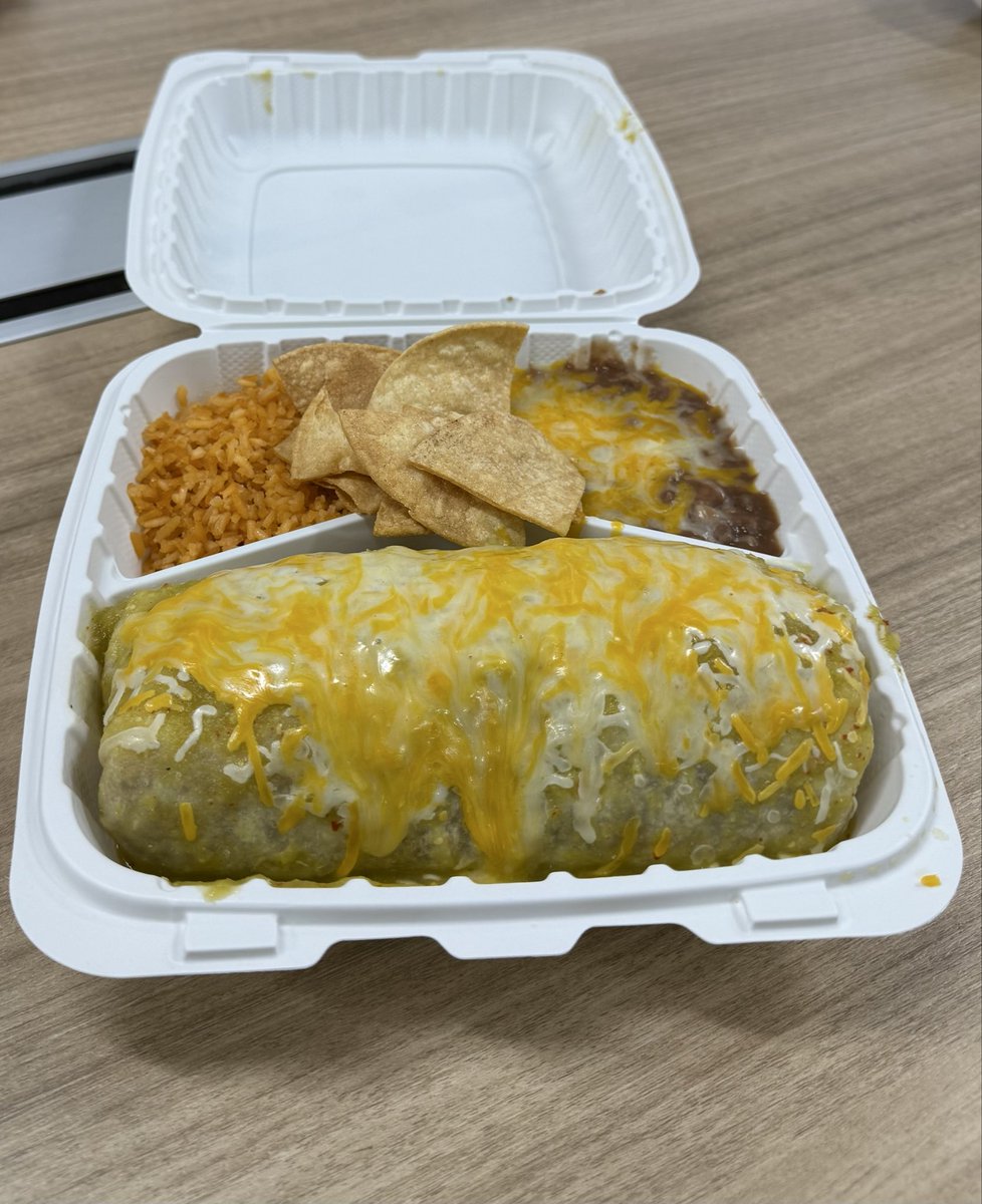 We bought lunch for <a href="/LAindustrialcre/">Michael Cartagena</a> because he closed a deal within 30 days. After tackling this for lunch, I am guessing he will be 😴🛌 by 3:30. 🤦‍♂️😁 <a href="/CoyDavidsonCRE/">The Tenant Advisor</a> I know you would be proud of him.   <a href="/CBI_Commercial/">CBI Commercial</a>