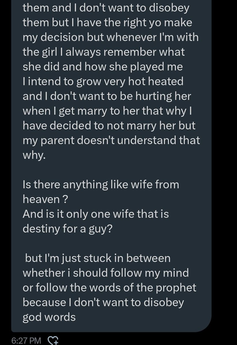 jon_d_doe's tweet photo. You're an idiot for sending me this DM.

When you discovered that she cheated, instead of you to leave her, you wanted to "punish" her.

Now she has a child for you.

You must marry her ooo.

Oloshi. https://t.co/ovOF46XMCd