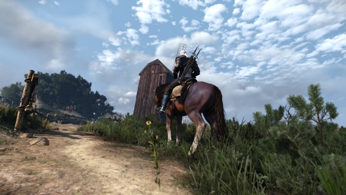 Ignacevic's tweet image. Best game ever, The Witcher 3