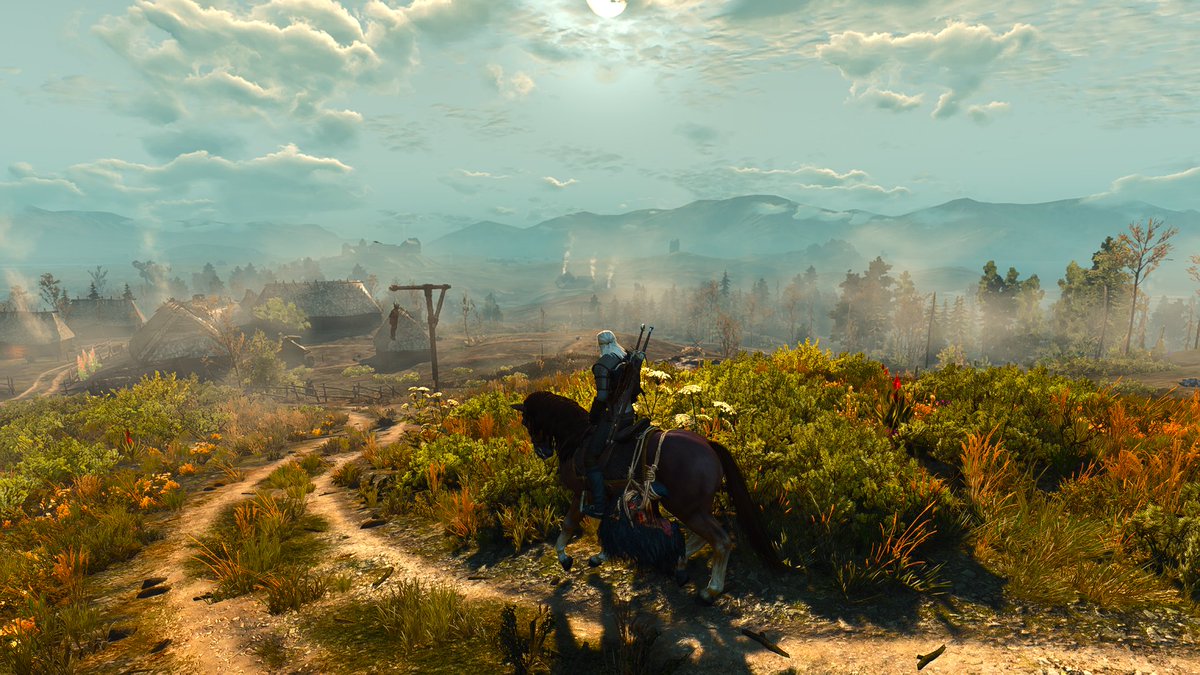 Ignacevic's tweet image. Best game ever, The Witcher 3