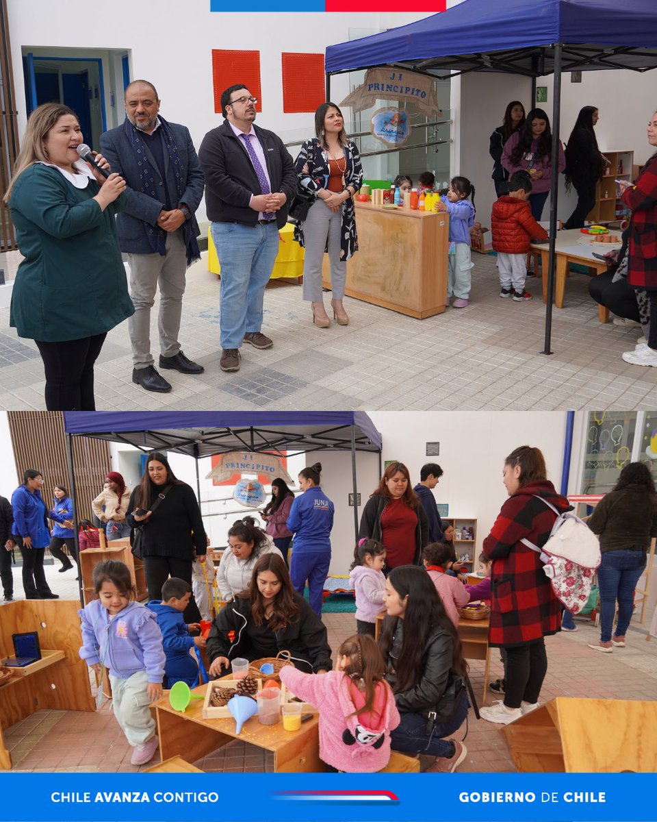 ✨ En la Sala Cuna y Jardín Infantil El Principito de #JUNJI del sector de Las Compañías de #LaSerena participamos en el Hito de Lanzamiento de la Campaña de Postulación a Jardines Infantiles Públicos 2026, bajo el lema: Una historia de compromiso con la infancia #VamosAlJardín