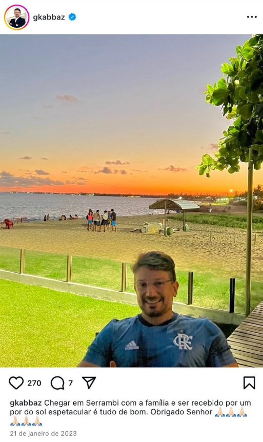 timbu_web's tweet photo. O candidato a Vice-Presidente do Náutico, Gilberto Kabbaz, na chapa de Pablo Vitório, que é torcedor do Flamengo e não segue nem o time para qual ele é candidato na eleição. https://t.co/Iv2a6J3G1z