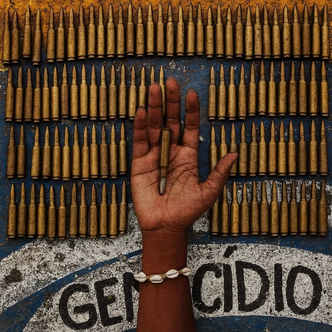 eusouaflu's tweet photo. No Rio, o genocídio tem cor, classe social e endereço certo. 
A polícia q mais mata, também é a q mais morre. 
Acreditar q todos os mais de 130 mortos eram traficantes é um sinal claro de falta de inteligência, falta de empatia e discernimento da realidade. https://t.co/vshsdsIWBm