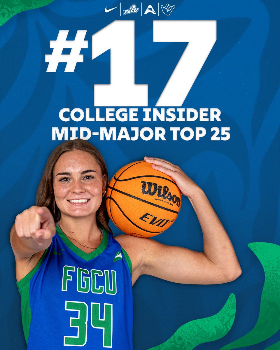 𝙎𝙊𝘼𝙍𝙄𝙉𝙂 𝙃𝙄𝙂𝙃 📈 🦅

We're ranked No. 17 in the first <a href="/collegeinsider/">College Insider Inc.</a> Mid Major Top 25 of the season!

#Raining3s // #WingsUp