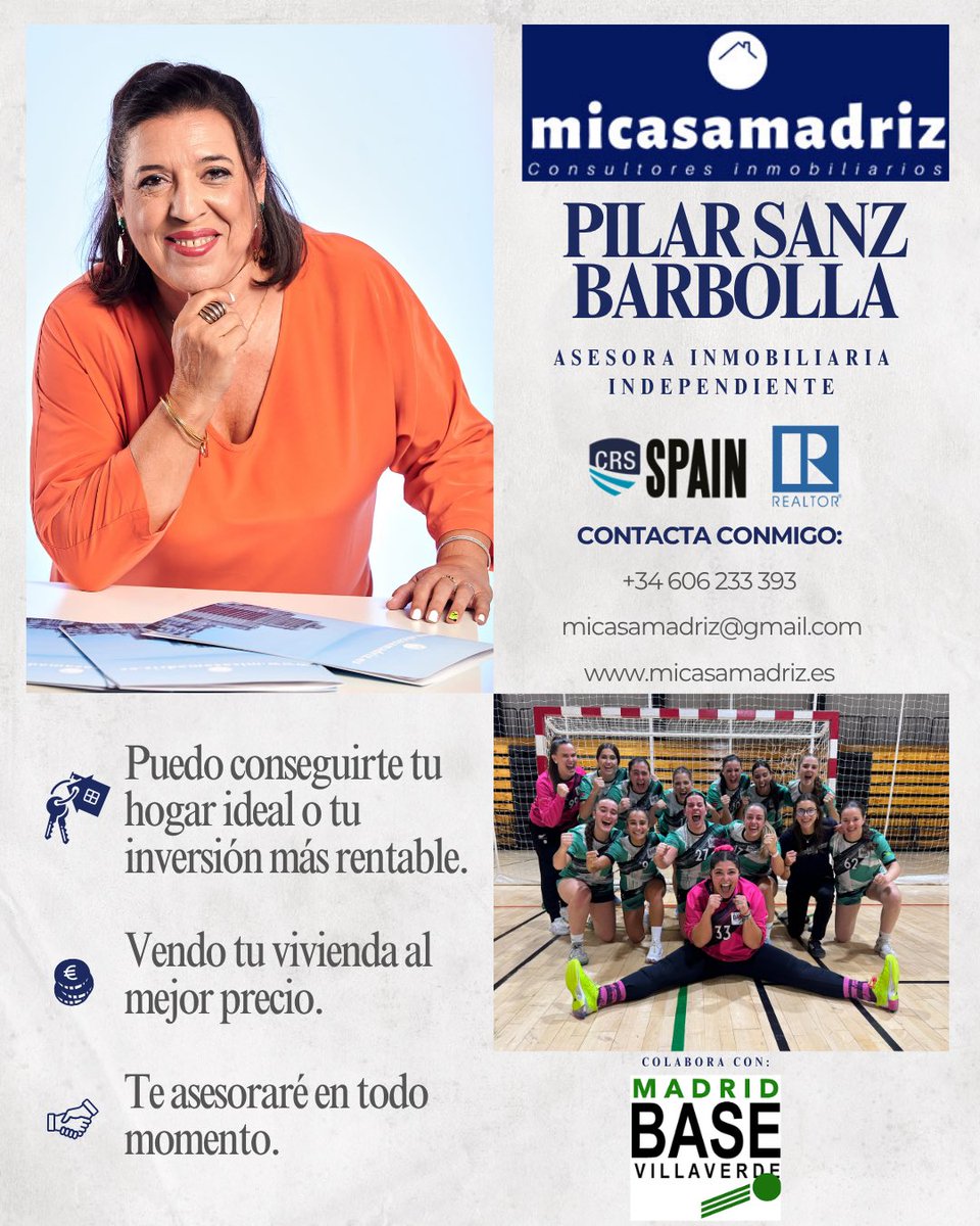 Nueva patrocinador del Madrid Base Villaverde,

Mi Casa Madriz, consultora inmobiliaria de confianza, se une al proyecto y su apoyo irá destinado a sufragar los gastos del DHPF, ayudando al equipo a seguir compitiendo al más alto nivel nacional.

Gracias por creer en el proyecto.