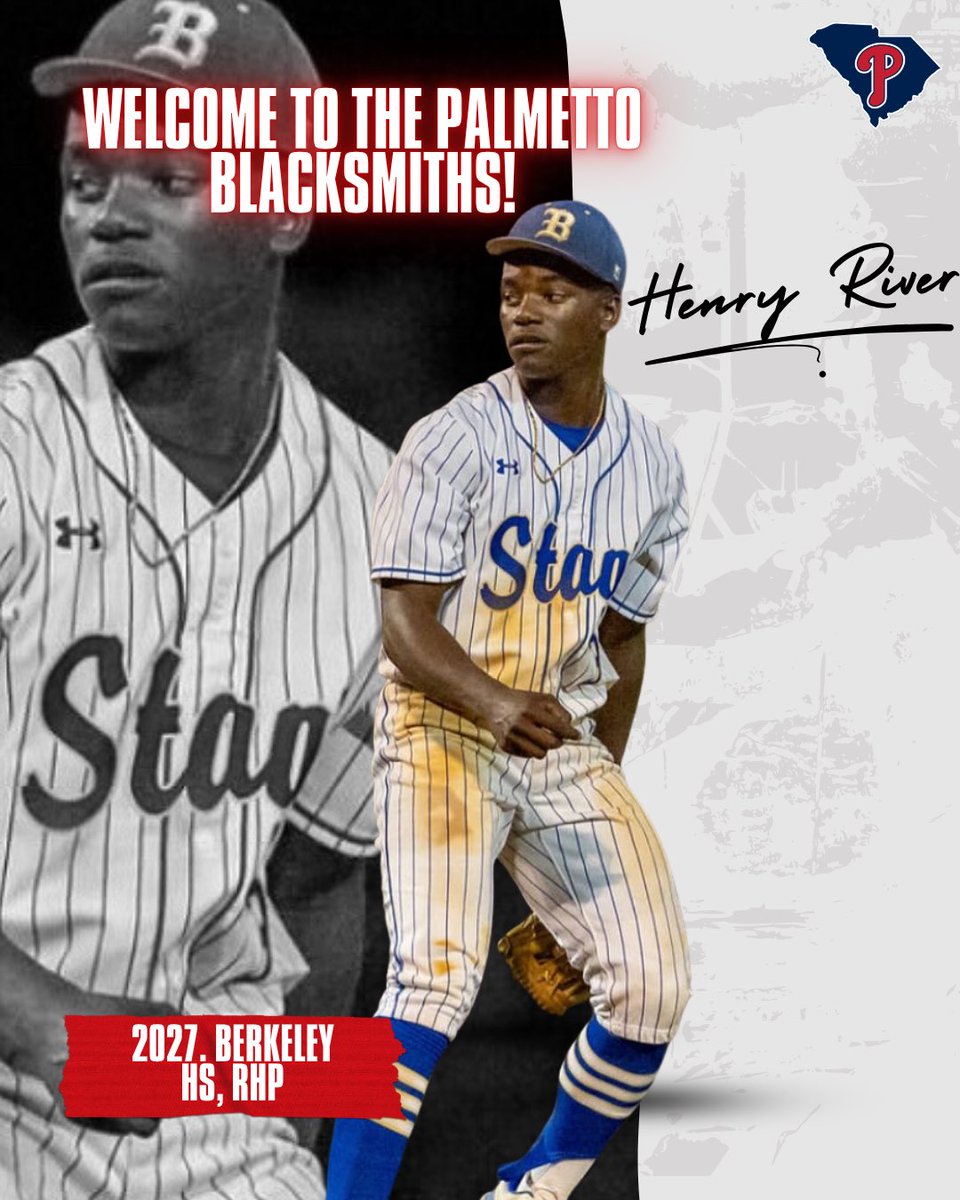 Welcome to the Blacksmiths! <a href="/henryrivers/">Henry Rivers</a> 

#blacksmithbaseball