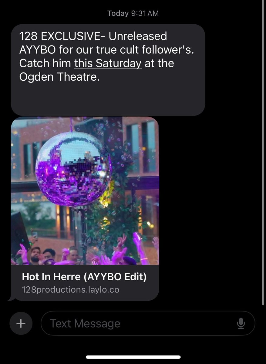 Absolutely insane work from 128s marketing/promo team here. 
This is why yall are goated <a href="/WeAre128/">128 Productions</a>