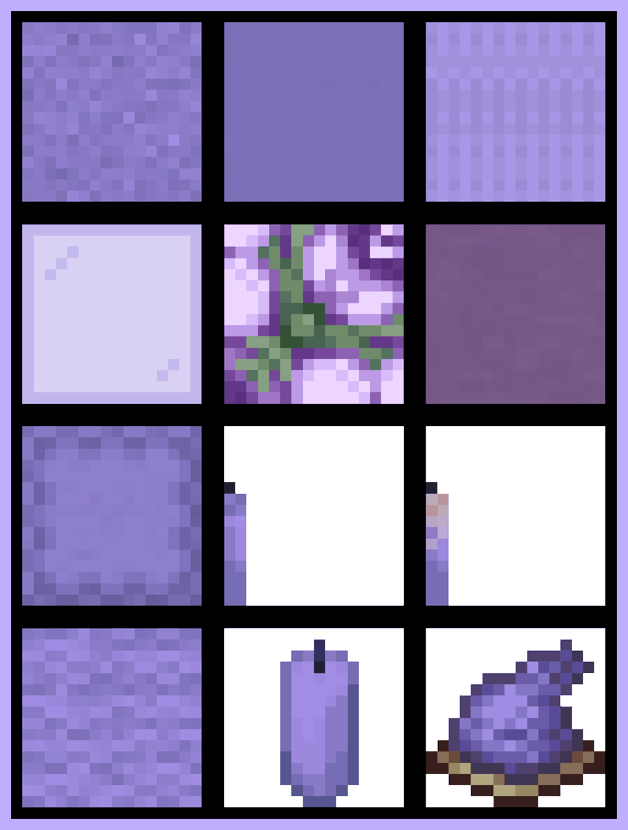 Here's a batch of sprites I made for a <a href="/Sasquatch_Mike/">SasquatchMike</a> !!!  
Total worktime was about an 30 minutes!    

If you want some custom art for your own projects, my c0mmisions are still open!!!  
Just message me and we can get started!  #pixelart #commisions #Minecraft