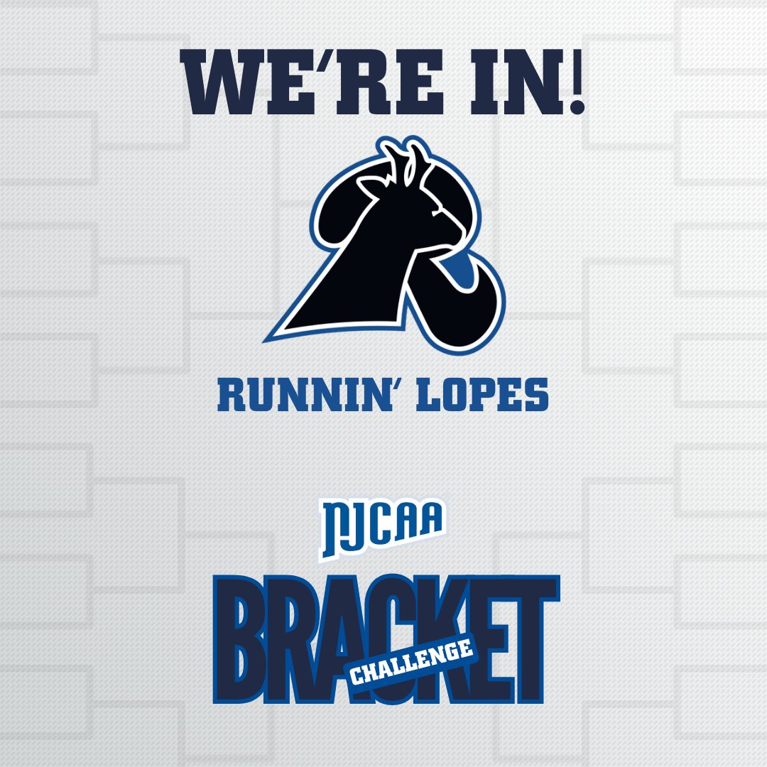 lamarcomcollege's tweet photo. IT"S ALMOST TIME!!!
We’ve been selected for the #NJCAA Bracket Challenge! Do we have the best nickname in the country? Yes we do! THE RUNNIN’ LOPES. Bragging rights and regional awards are on the line! Bracket drop in early November, and each round will be open for just 24 hours. https://t.co/im65zFiCXa
