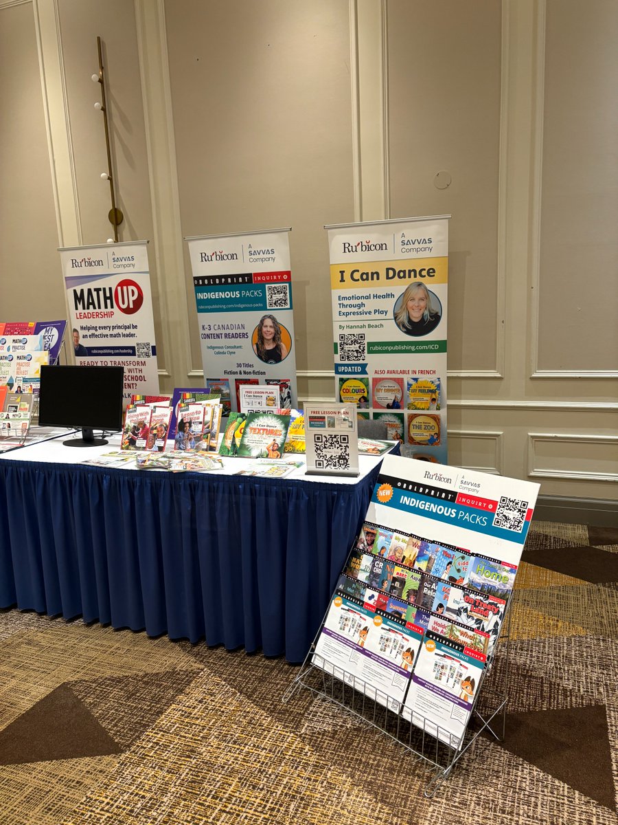 rubiconpubs's tweet image. It was great connecting with Ontario’s Catholic educators at When Faith Meets Pedagogy! 🙌

We loved hearing things like:
“It makes life so easy.”
“It’s a good challenge for the kids.” 💙

#WhenFaithMeetsPedagogy #MathUPStudent #MathEducation