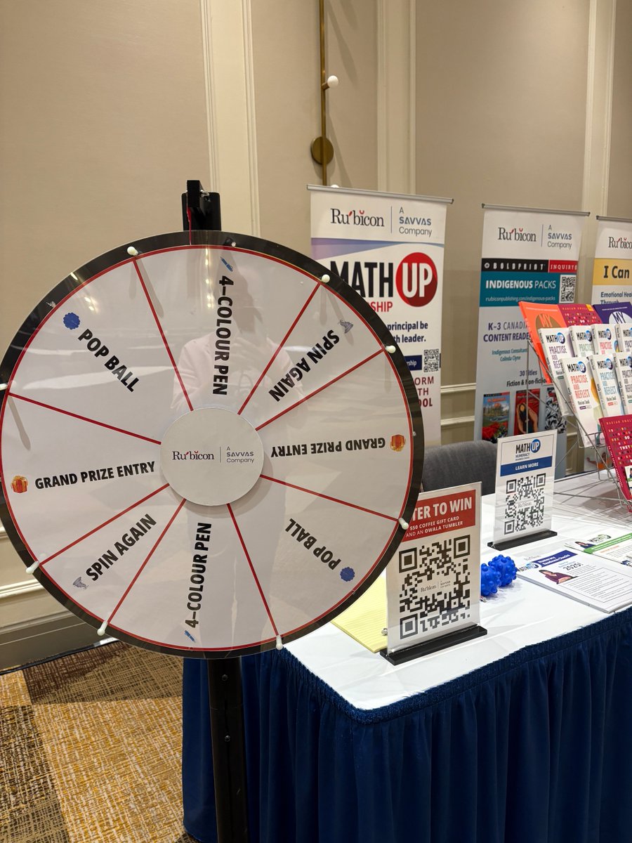 rubiconpubs's tweet image. It was great connecting with Ontario’s Catholic educators at When Faith Meets Pedagogy! 🙌

We loved hearing things like:
“It makes life so easy.”
“It’s a good challenge for the kids.” 💙

#WhenFaithMeetsPedagogy #MathUPStudent #MathEducation