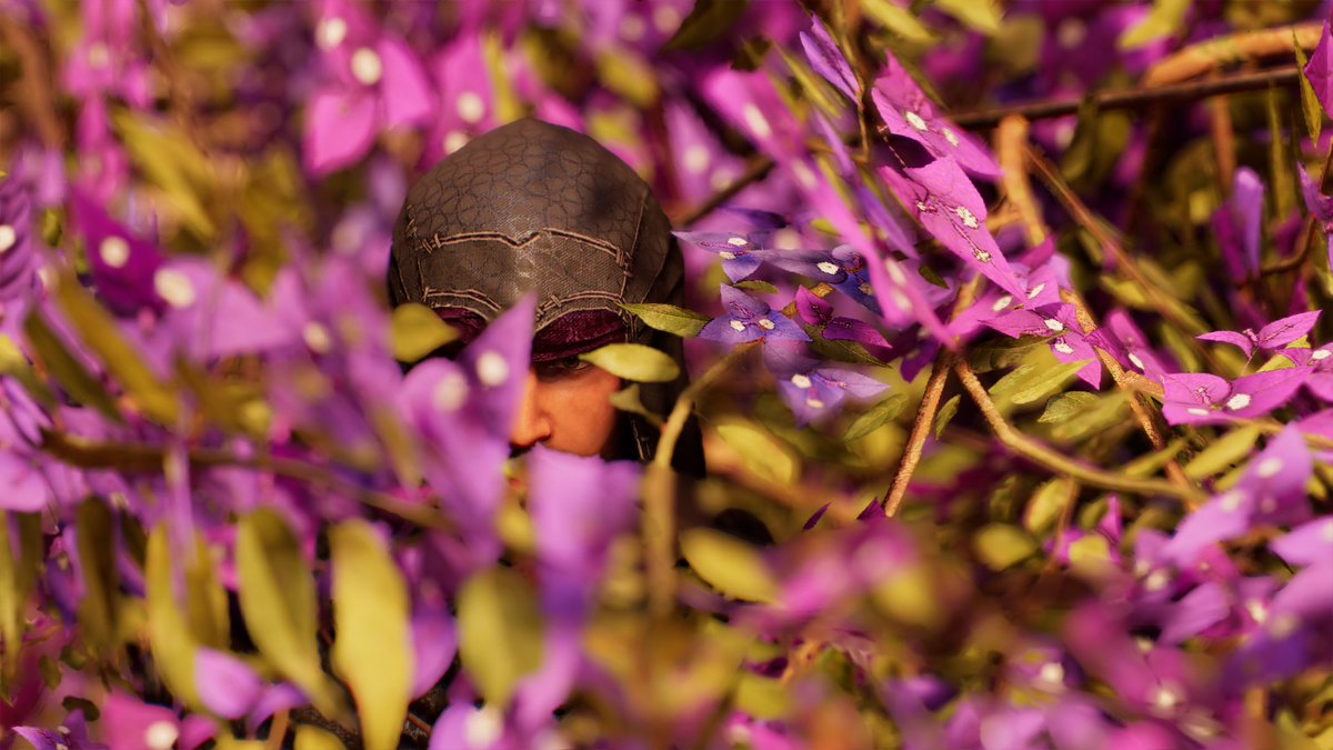 Mintystarsfan's tweet image. Hehe, I'm a flower 
#screencaps #acphotomode #videogames #videogame #assassinscreed #acmirage #assassinscreedmirage #basimibnishaq #assassinscreedcommunity #videogamephoto #videogamephotography #ubisoft #ubisoftgames #ps4games #ps4share #assassinscreedphotomode