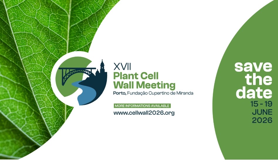 spredlab's tweet image. 🧱 The countdown is on! The Plant Cell Wall Meeting 2026 will take place in Porto, Portugal 🇵🇹 (June 15–19) — hosted by @spredlab 🌿
🧩 Session topics coming soon!
📅 Abstracts open Dec 1, 2025 → cellwall2026.org

#PCWM2026 #PlantScience #CellWall