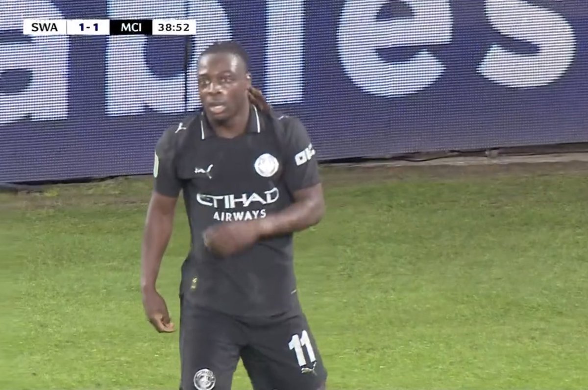 mundopremierbr's tweet image. Doku ameniza a vergonha do Manchester City contra o Swansea: 1 a 1. 

#Doku #SWAMCI #CarabaoCup