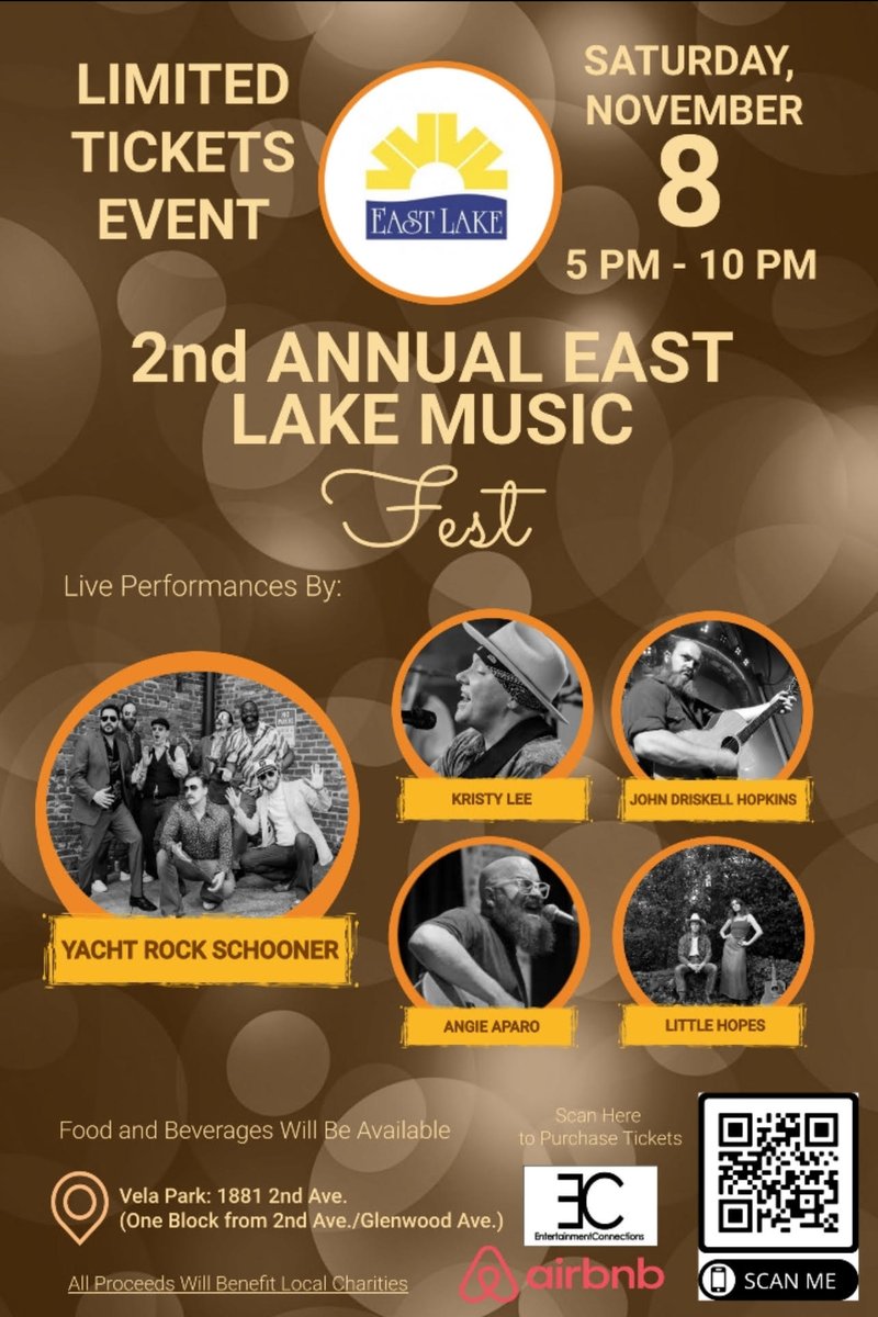 AmplifyMyComm's tweet photo. We hope to see you next weekend at the Second Annual East Lake Music Fest! 🎶

Find additional details and tickets here: https://t.co/opfUKVjKU6. https://t.co/rsUL4aKgXR