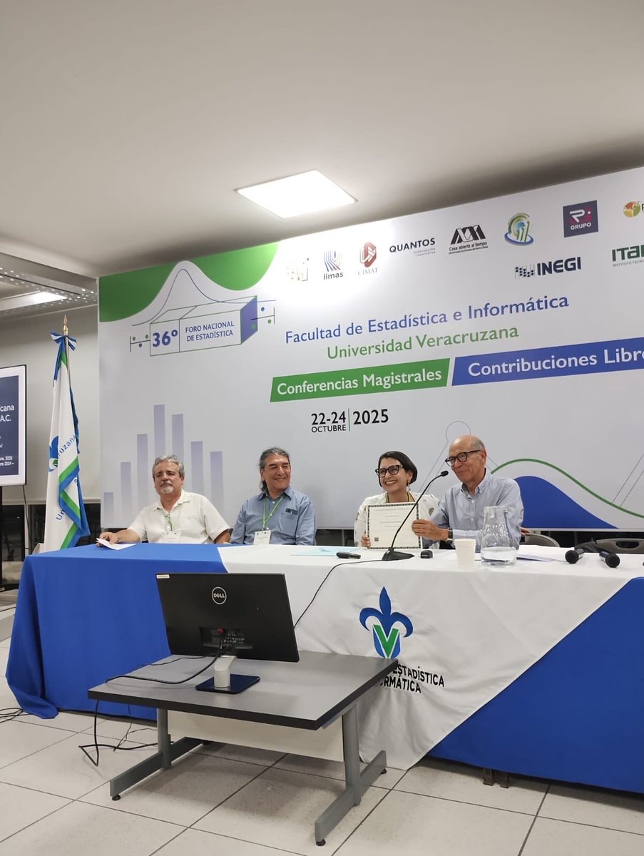 Con mucho orgullo compartirmos el reciente nombramiento del Dr. Rubén Hernández Cid, profesor retirado del departamento, como Miembro Honorario de la <a href="/amestadmx/">AME</a>.

Agradecemos sus importantes contribuciones en estadística por el bien de nuestro país.