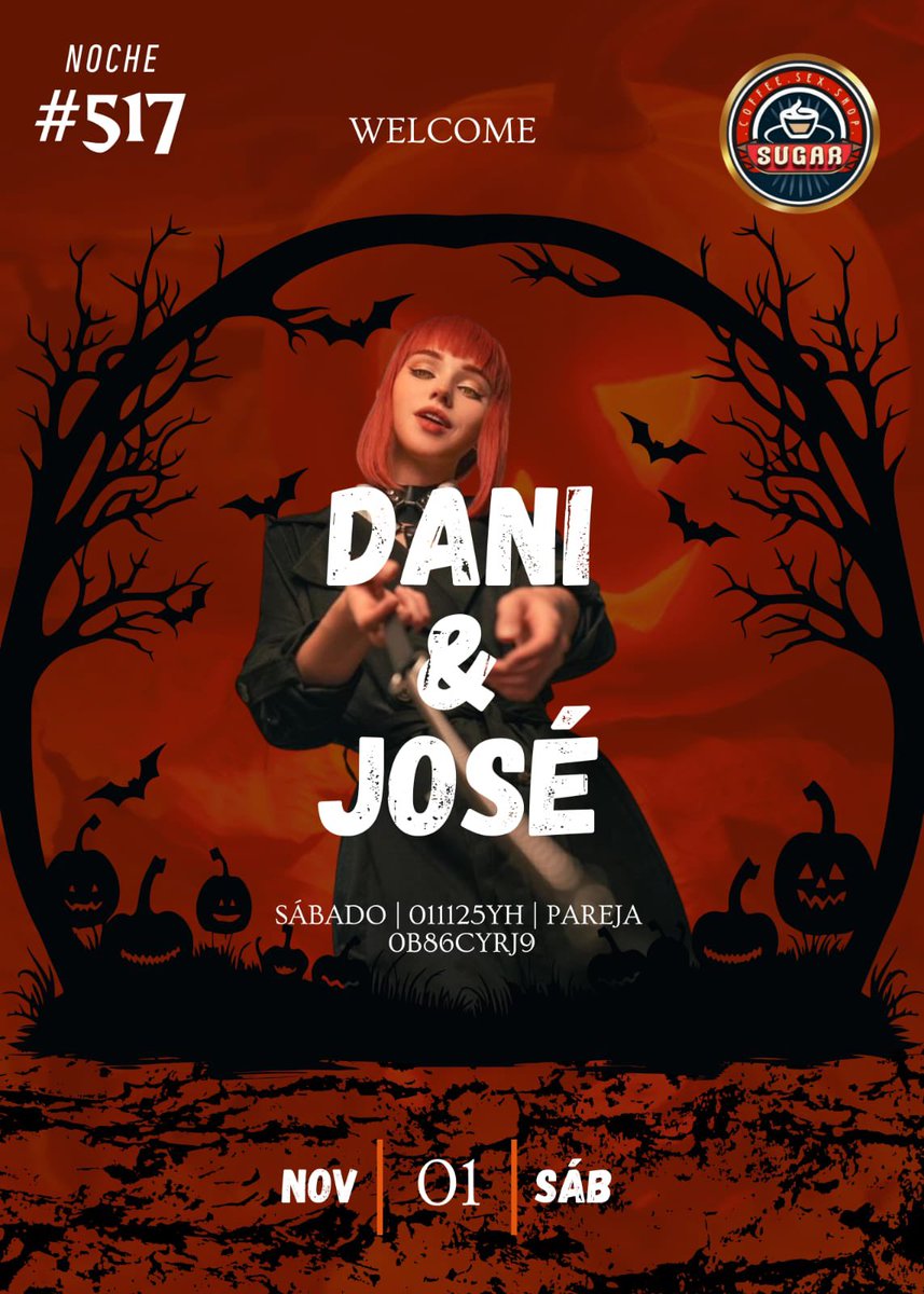 Dulce o intercambio?? 😈🔥

Momento de estrenar los disfraces… 
  
Mrs. <a href="/SugarCoffeeSex/">SUGAR</a> prepare nuestros premios!!!