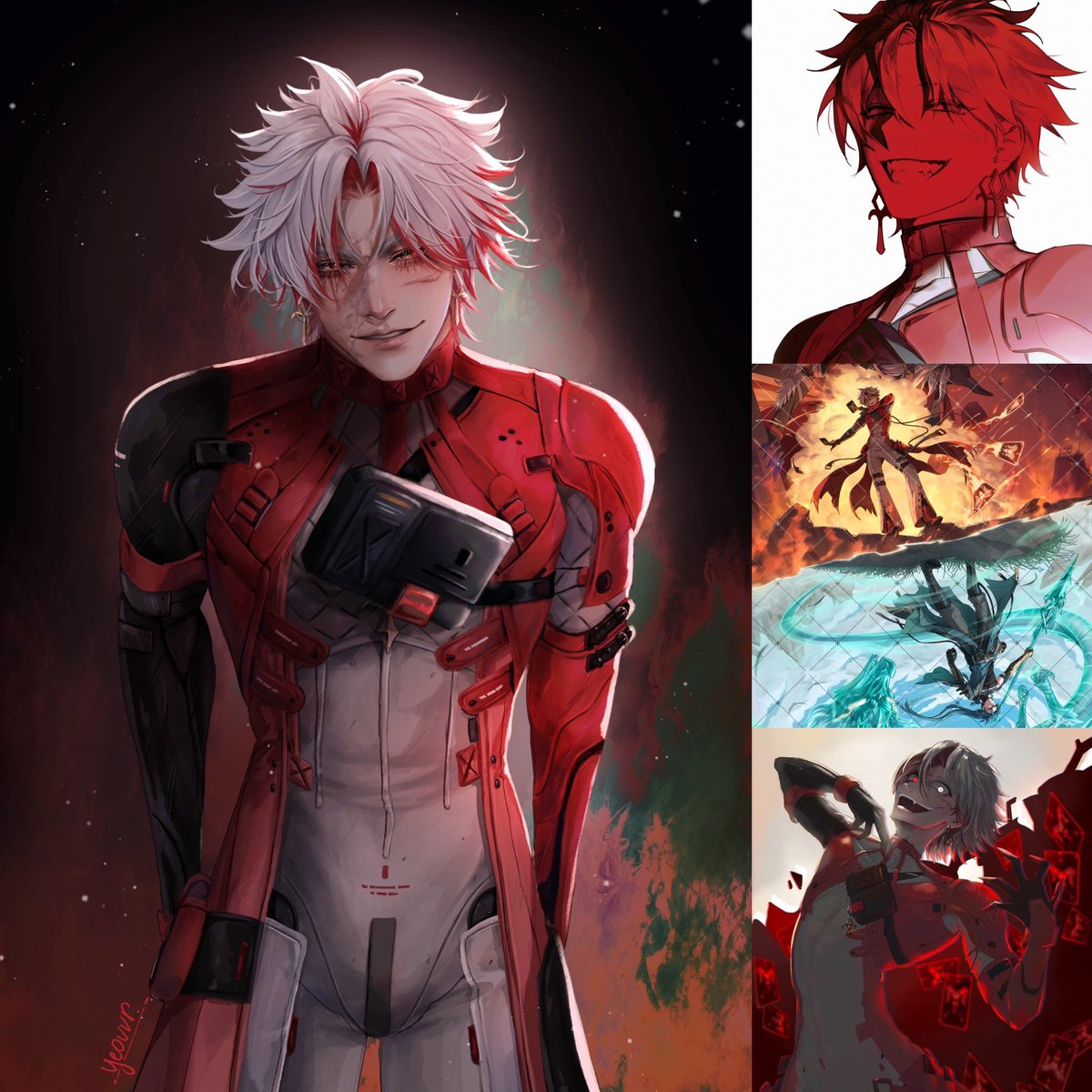 New and old Scar art - all on my <a href="/StreamilyLive/">Streamily</a> page 
Check em out 👀❤️‍🔥
streamily.com/shaimatheson ✍🏼

#WutheringWaves #wuwa