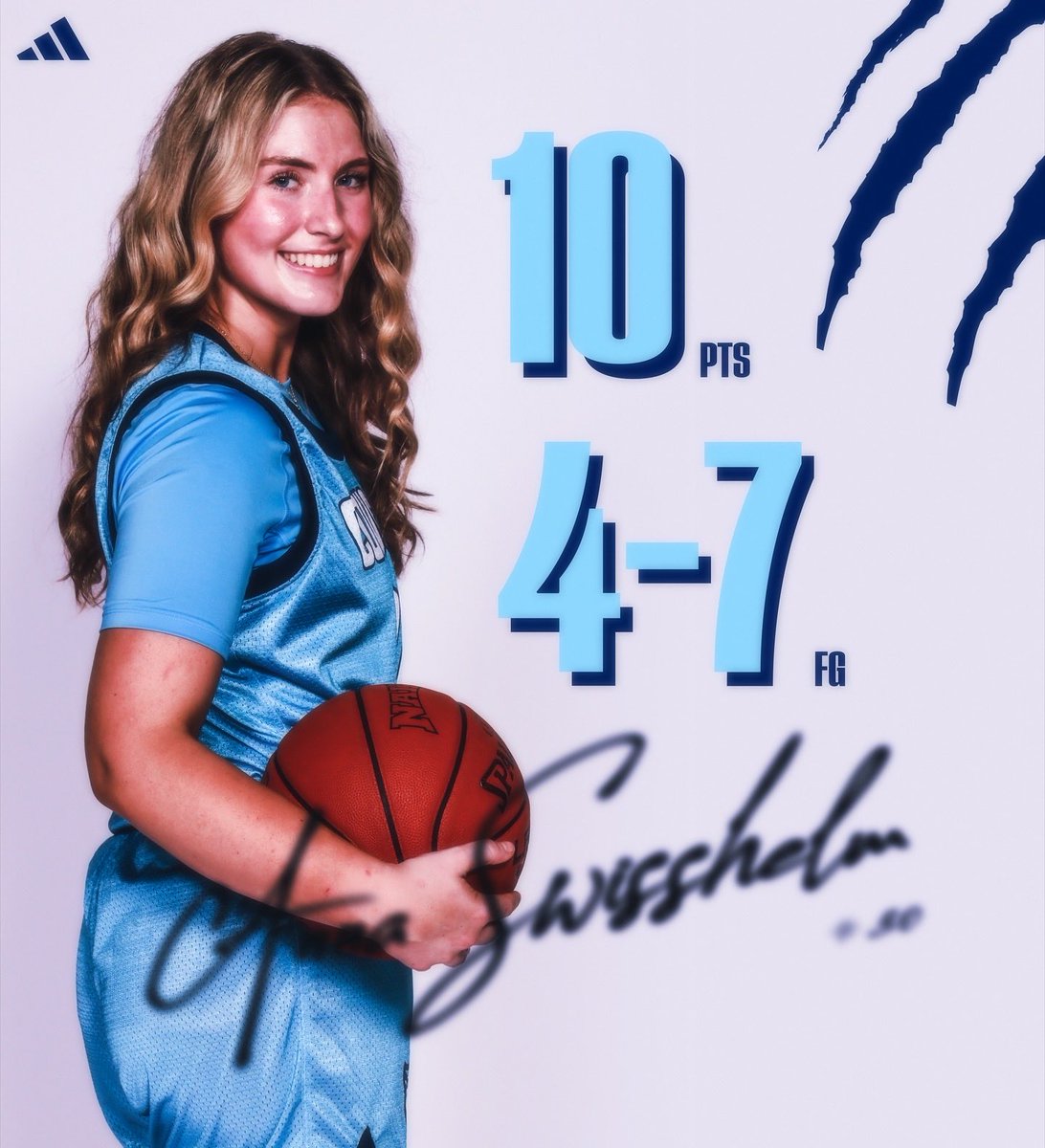 .<a href="/MVNU_WBB/">MVNU Women’s Basketball</a> picked up a 56-52 road victory last night at Lawrence Tech! Angela Roshak, Kylie Leibacher, and Anna Swisshelm each scored in double figures for the Lady Cougars!
