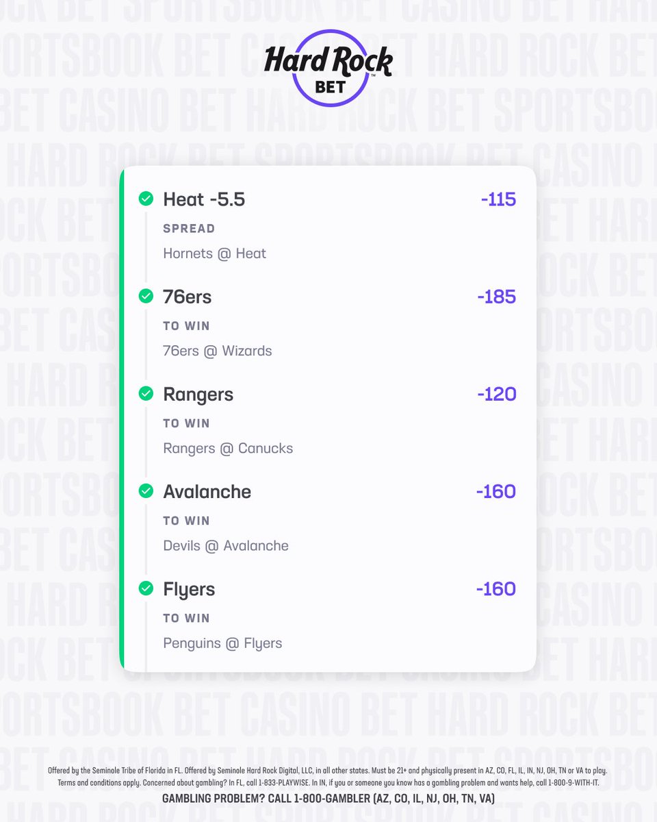 HardRockBet's tweet photo. ONE OF THE BIGGEST WINS YET 🤯

$1 turned into $220,650 from a 20 leg NBA + NHL parlay https://t.co/Nh5AExfuXL