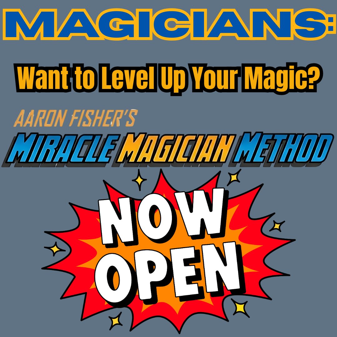 ConjCommunity's tweet image. 3M enrollment is OPEN ✨

🔥 Complete 3M curriculum • Live coaching with our team • Exclusive workshops • Private community access

⏰ Limited enrollment window 🚪 Closes in DAYS 👉 rfr.bz/t2cd7d0

#Magician #LearnMagic #MagicCoaching #PerformanceMagic