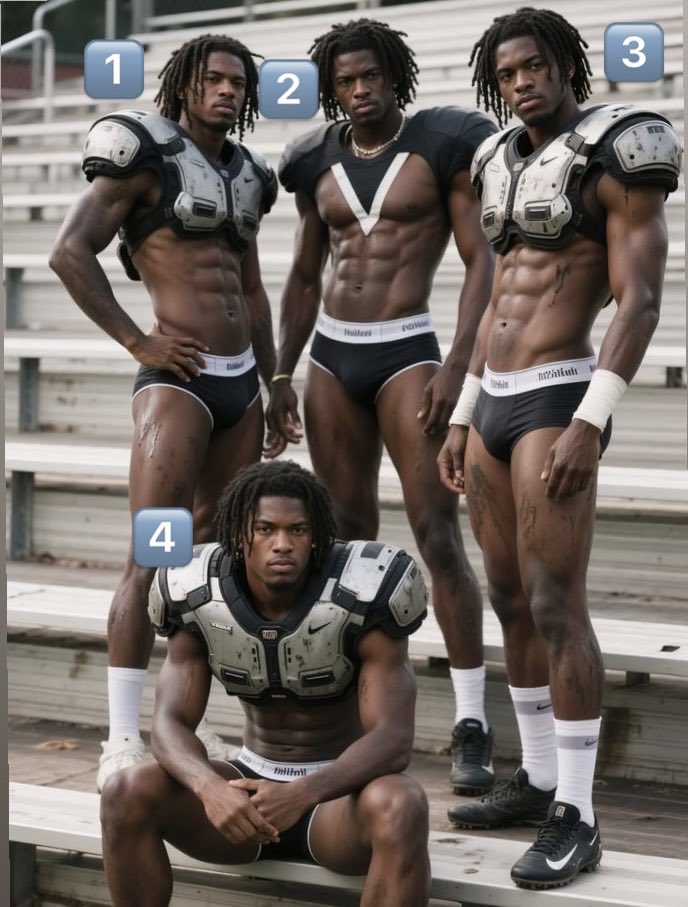 They just finished practicing and need some assistance in the locker room , Choose your player to be tackled by 1️⃣ 2️⃣ 3️⃣ or 4️⃣ 👀👀 

Follow @landofkandy for more 🏈