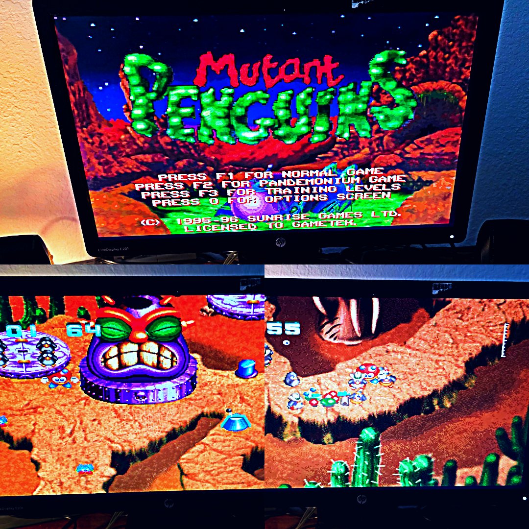 retrorobreviews's tweet photo. Now I knew about this game on the #atrai jaguar but me and my good friends @TwinzDynamic had no idea there was an #msdos version of it. This game i would have to say is one of the strangest I have ever seen and played too. This is on my #Windows98 #RETROGAMING computer too!!! https://t.co/3jb70JllP2