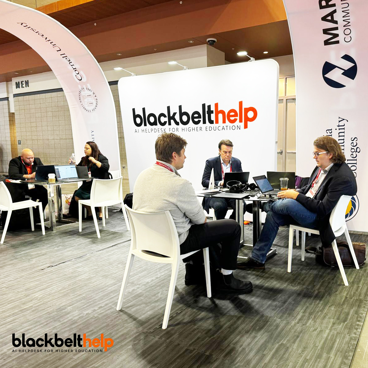 BlackBeltHelp's tweet photo. What an amazing experience at EDUCAUSE 2025!

We loved connecting with leaders in higher ed and sharing how AI is reimagining student support and campus engagement.

#BlackBeltHelp #EDUCAUSE2025 #AI #HigherEd #EdTech #CampusSupport https://t.co/4ZLwi9PAwo