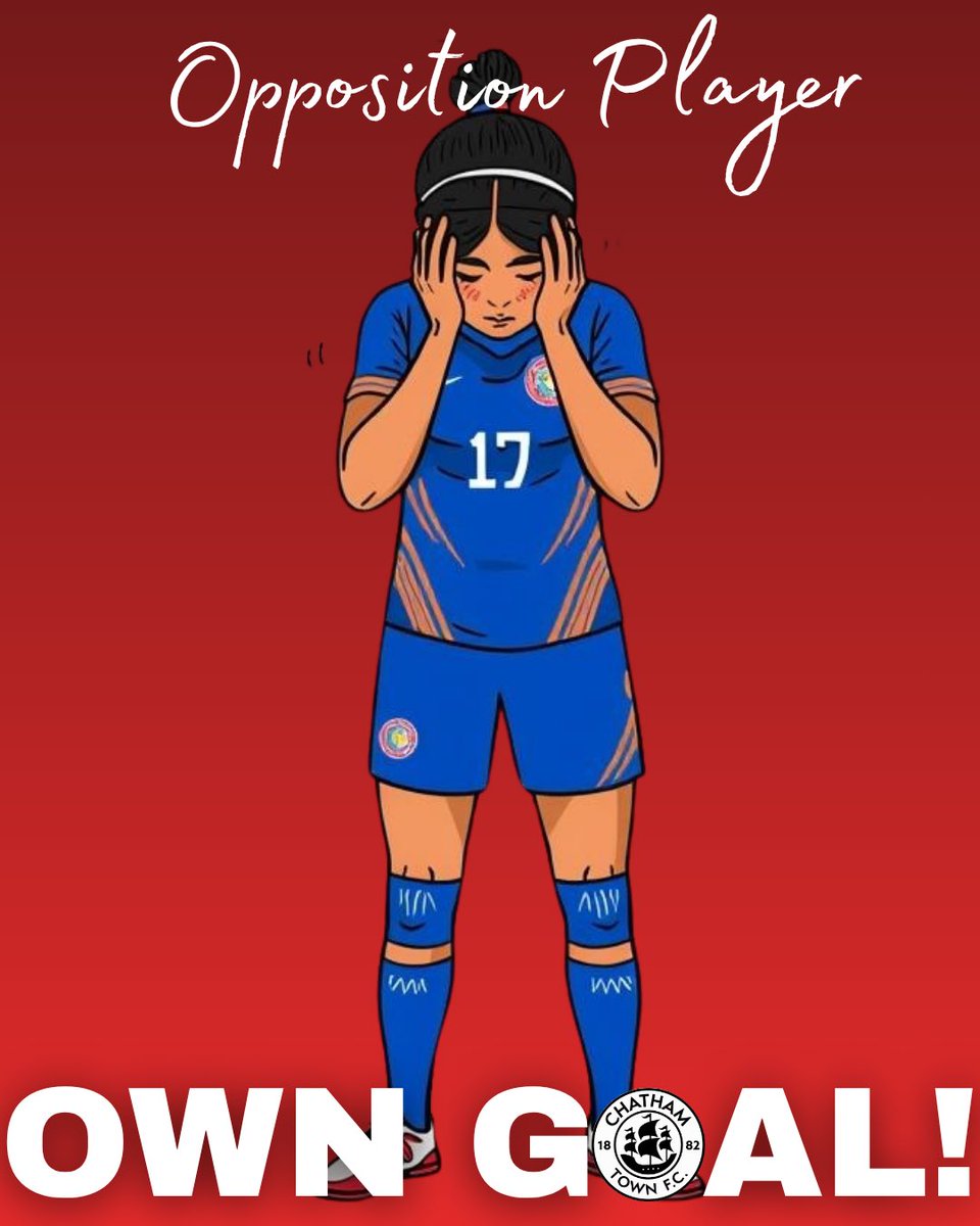 ⏱️44
Chats go five up through an own goal
Chats 5 Dulwich 0
🔴⚪️⚫️ 
#upthechats
#inthistogether