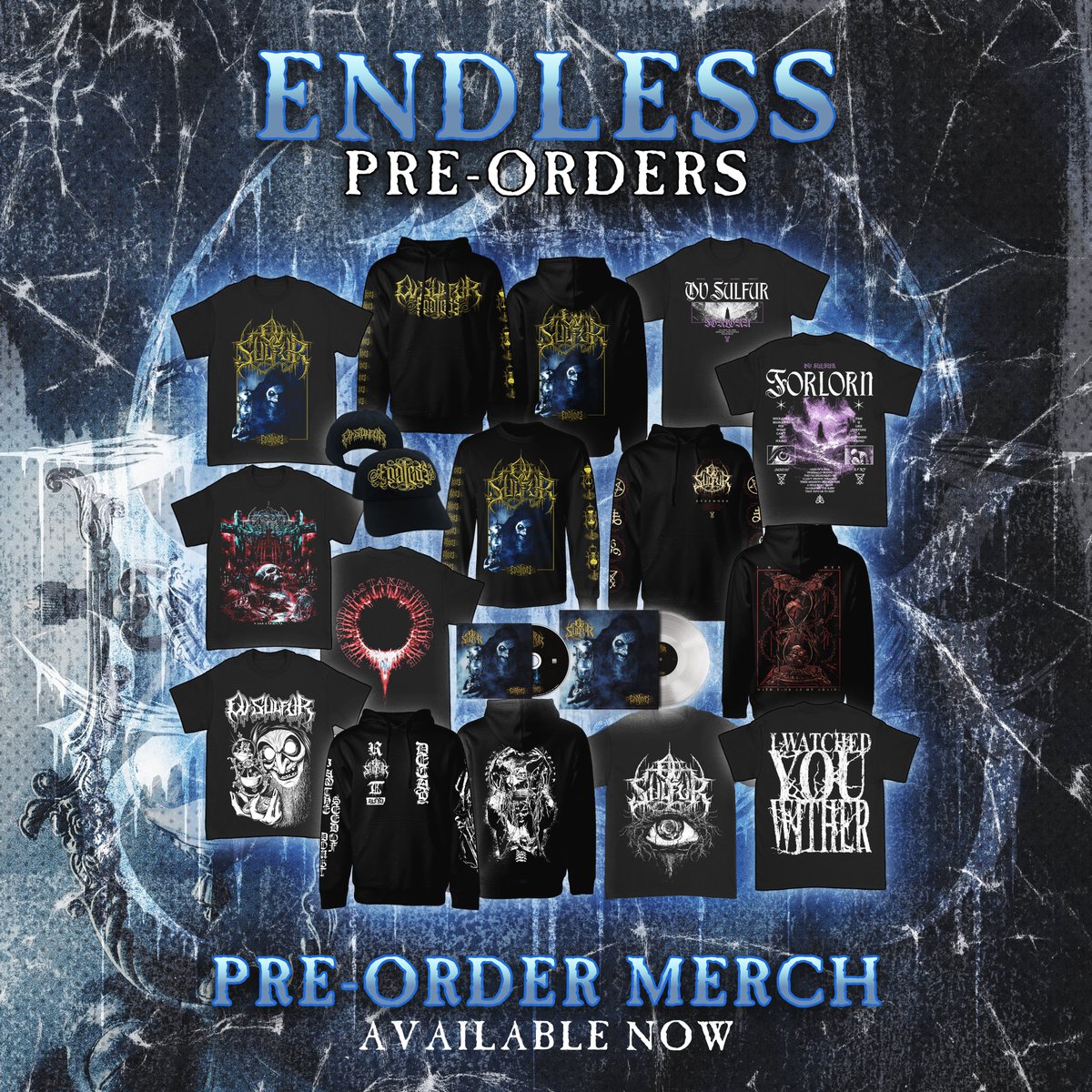 It’s WITHER WEDNESDAY🥀We’re blown away by the support for this very different song. We tried to capture the melancholy of it in this shirt🥀

Check👇the⏳Endless⌛️drop via <a href="/IndieMerchstore/">IndieMerchstore</a>. Some of our fav swag yet, limited vinyl, plus rare stuff never to be printed again🔥