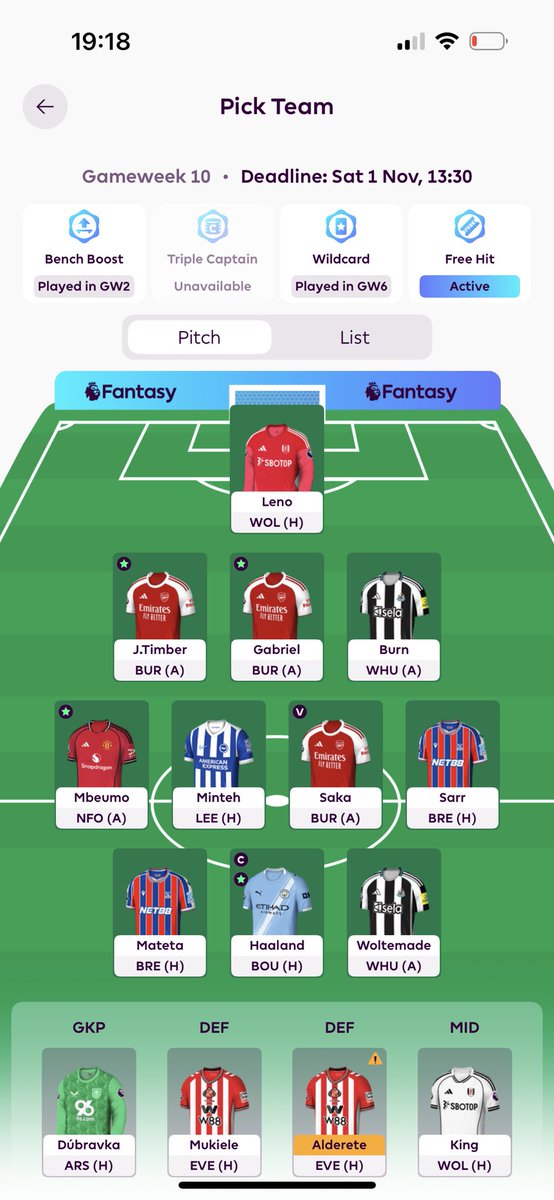 Rob_ClassP's tweet photo. @ZidaneFpl https://t.co/ah5o2v5O8u