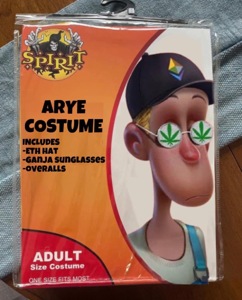 aryemusic's tweet image. don’t forget your halloween costume