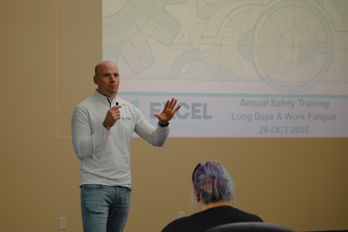 ExcelEngMN's tweet image. Safety is a team effort.

We remind ourselves of that each year with our annual engineering safety training.

This year we had some new faces, as we continue to expand. And had our teams from Greenville, South Carolina, and Lexington, Kentucky to join us virtually.