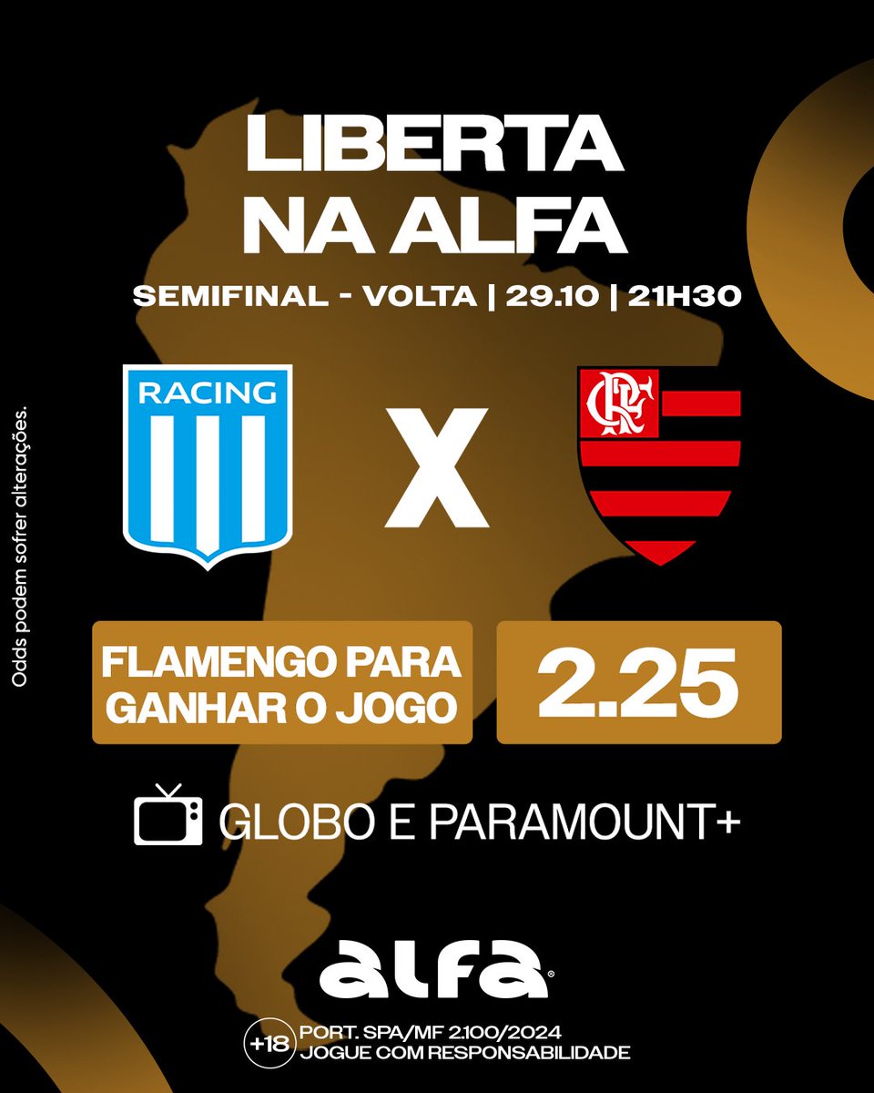 alfabetbr's tweet image. Noite de Copa!

Quem passa de fase? Racing ou Flamengo?