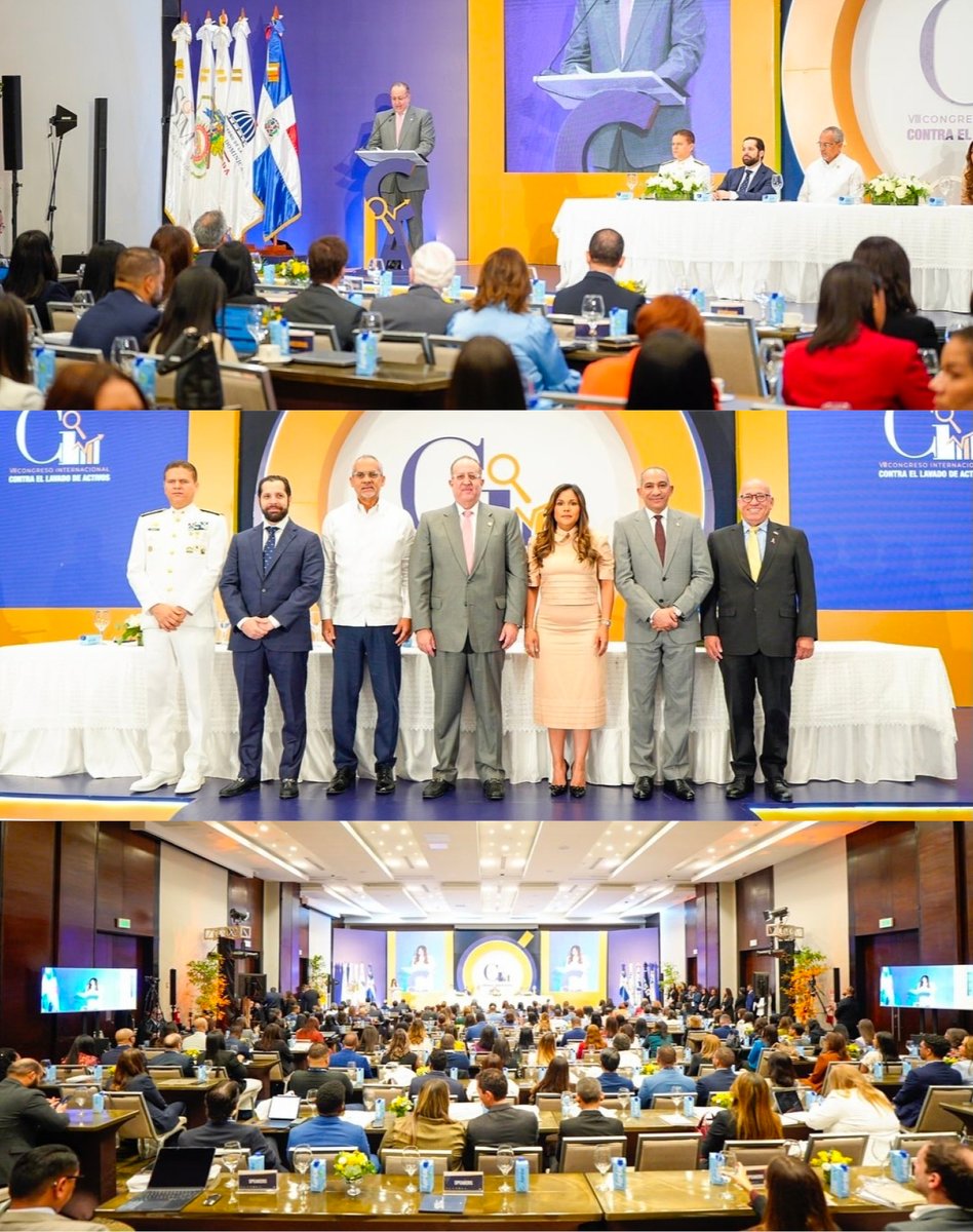 Hoy, en el Día Internacional de la Prevención del Lavado de Activos, tuvimos el honor de participar en la apertura del VIII Congreso Internacional contra el Lavado de Activos, organizado por la @uaf_rd.

Apoyamos este tipo de iniciativas que refuerzan el compromiso del sector